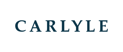 A logo for Carlyle, who is a sponsor for the Milken Institute's Global Conference 2024.