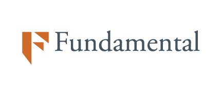 A logo for Fundamental, who is a sponsor for the Milken Institute's Global Conference 2024.