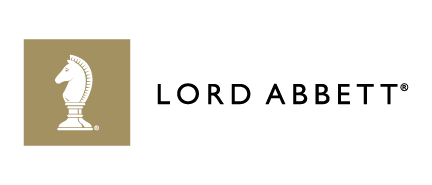 A logo for Lord Abbett, who is a sponsor for the Milken Institute's Global Conference 2024.