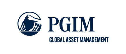 A logo for PGIM, who is a sponsor for the Milken Institute's Global Conference 2024.