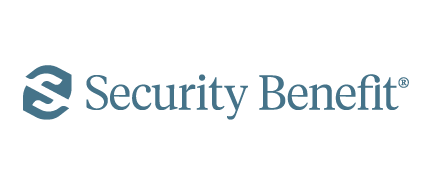 A logo for Security Benefit, who is a sponsor for the Milken Institute's Global Conference 2024.