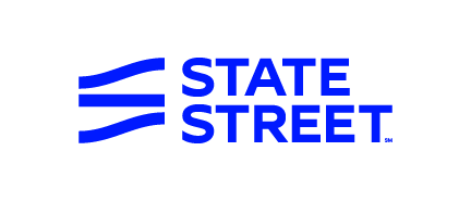 A logo for State Street, who is a sponsor for the Milken Institute's Global Conference 2024.