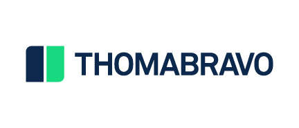 A logo for Thomabravo, who is a sponsor for the Milken Institute's Global Conference 2024.