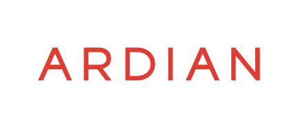 A logo for ARDIAN, who is a sponsor for the Milken Institute's Global Conference 2025.