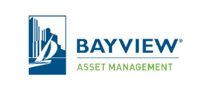 A logo for Bayview, who is a sponsor for the Milken Institute's Global Conference 2025.