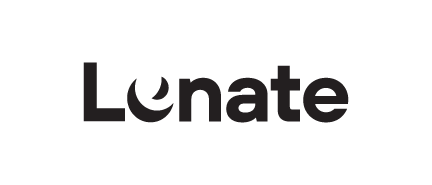 A logo for Lunate, who is a sponsor for the Milken Institute's Global Conference 2025.