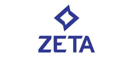 A logo for Zeta, who is a sponsor for the Milken Institute's Global Conference 2025.