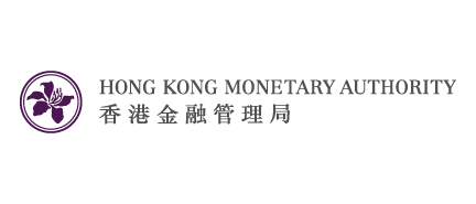 A logo for HKMA (Hong Kong Monetary Authority), who is a sponsor for the Milken Institute's Global Investors' Symposium Hong Kong 2025.