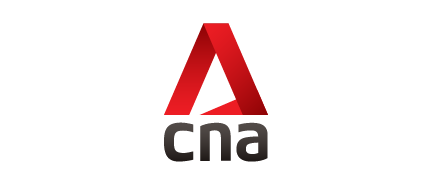 A logo for Channel News Asia (CNA), who is a Media Partner for the Milken Institute's Global Investor's Symposium Hong Kong 2025.