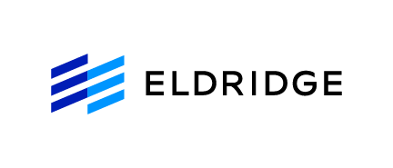 A logo for Eldridge, who is a sponsor for the Milken Institute's Global Investors' Symposium Hong Kong 2025.