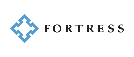A logo for Fortress, who is a sponsor for the Milken Institute's Global Investors' Symposium Hong Kong 2025.