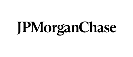 A logo for JP Morgan Chase, who is a sponsor for the Milken Institute's Global Investors' Symposium Hong Kong 2025.