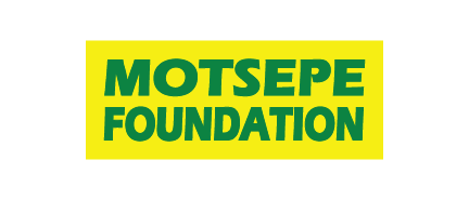 A logo for Motsepe Foundation, who is a sponsor for the Milken Institute's Global Investors' Symposium Hong Kong 2025.