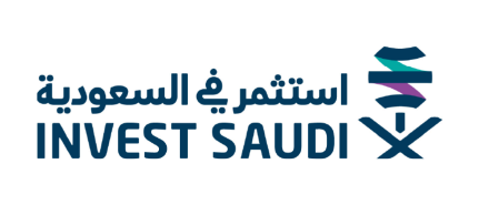 A logo for Invest Saudi, who is a sponsor for the Milken Institute's Global Conference 2025.