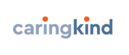 A logo of Caring Kind.