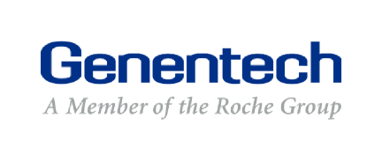 A logo for Genentech.