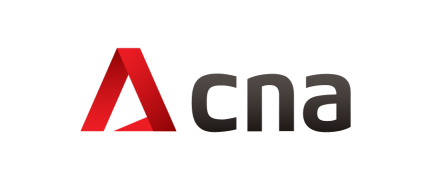 CNA logo with red triangle and gray lowercase letters