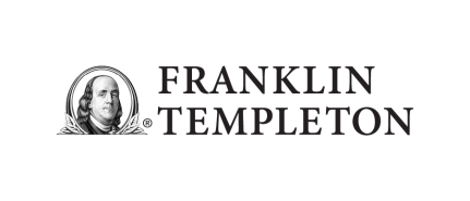 Franklin Templeton logo with Benjamin Franklin portrait medallion