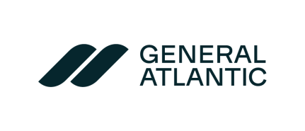 General Atlantic logo with diagonal stripes forming an abstract mark