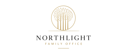 Northlight logo with golden pillar icon and text below