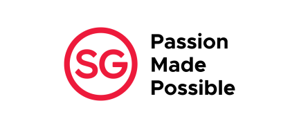 Singapore government logo with red circle containing 'SG' and text 'Passion Made Possible'