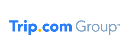 Trip.com Group logo in blue and gray text on white background