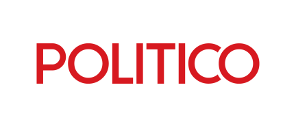 Politico logo in red text