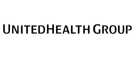 UnitedHealth Group logo in black text on white background