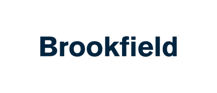 Brookfield logo in dark blue text on white background