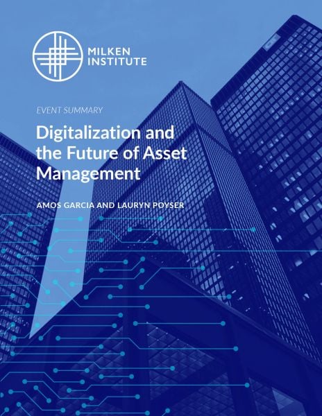 digitization and future of asset management report cover