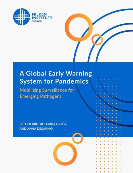 A Global Early Warning System for Pandemics: Mobilizing Surveillance for Emerging Pathogens
