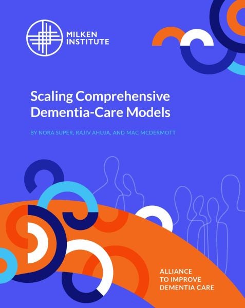 report cover for Scaling Comprehensive Dementia-Care Models