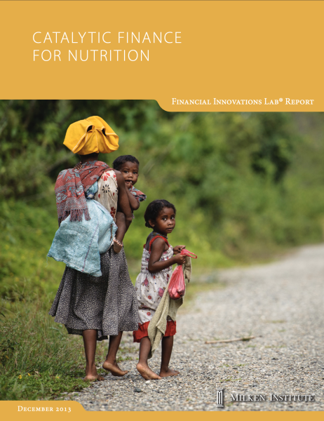Catalytic Finance for Nutrition
