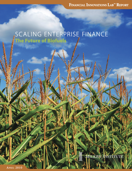 Scaling Enterprise Finance: The Future of Biofuels