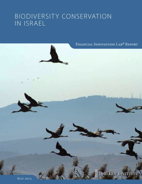 Biodiversity Conservation in Israel