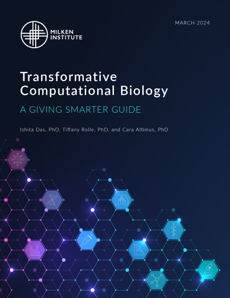 Transformative Computational Biology: A Giving Smarter Guide