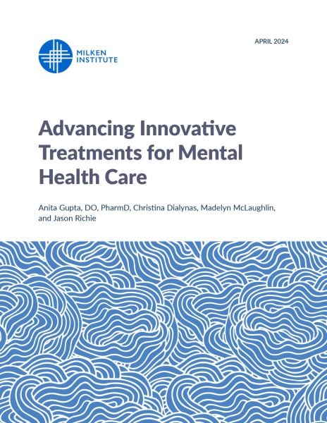 Advancing Innovative Treatments for Mental Health Care