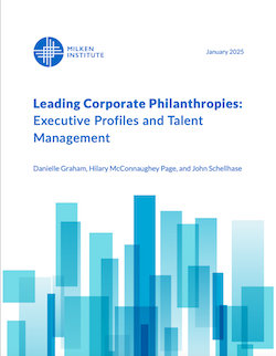 Leading Corporate Philanthropies