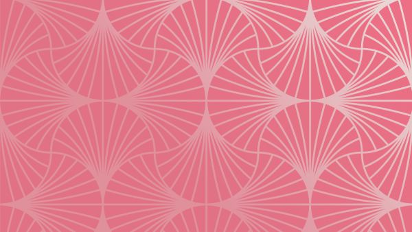 A graphic of a redd-ish pink pattern with fan-like symbols, representing the Milken Institute's Asian Summit 2025.