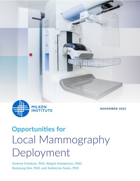 Cover for Local Mammography Deployment report