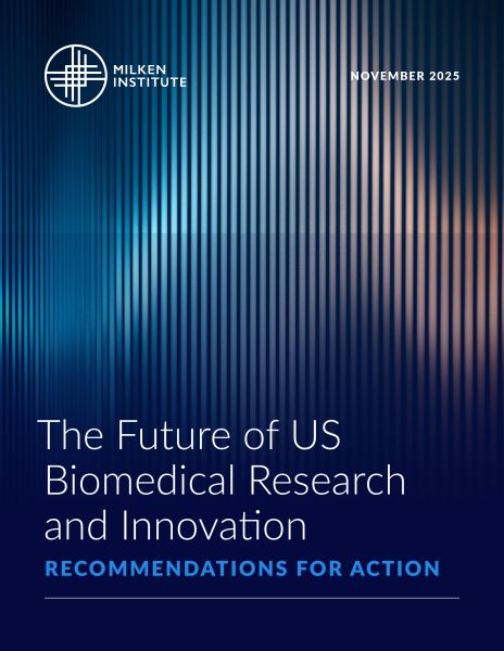 Cover for The Future of US Biomedical Research and Innovation