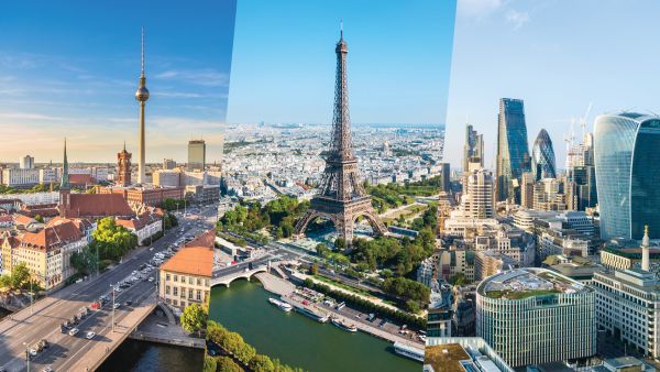 A mashup of different European cities.