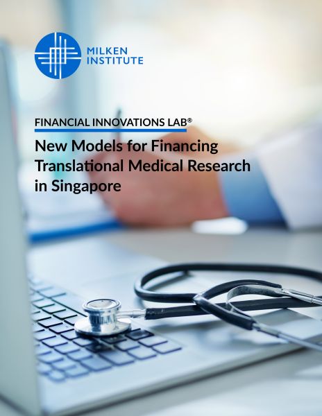 New Models for Financing Translational Medical Research in Singapore 