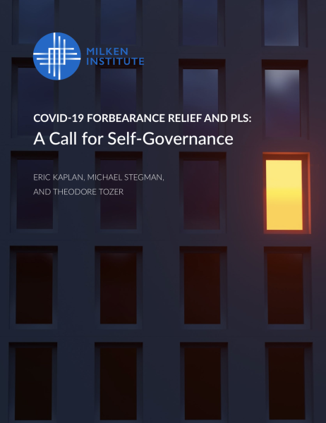 COVID-19 Forbearance Relief and PLS: A Call for Self-Governance 