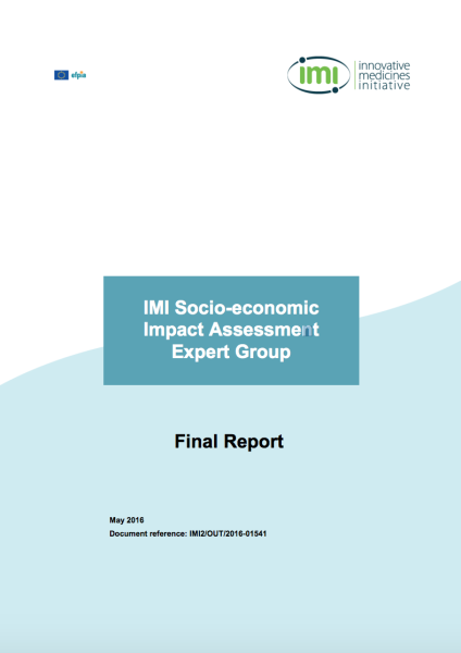 IMI Socio-economic Impact Assessment Expert Group