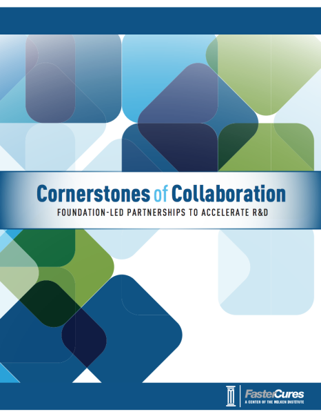 Cornerstones of Collaboration: Foundation-Led Partnerships to Accelerate R&D