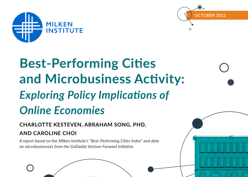 Best-Performing Cities and Microbusiness Activity: Exploring Policy Implications of Online Economies 