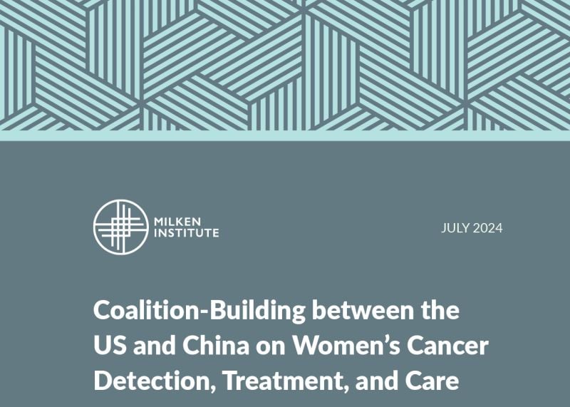 Coalition-Building between the US and China on Women’s Cancer Detection, Treatment, and Care