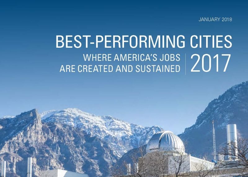 Best-Performing Cities 2017: Where America’s Jobs are Created and Sustained