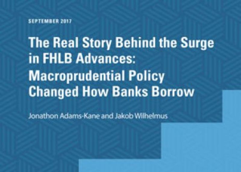 The Real Story Behind the Surge in FHLB Advances: Macroprudential Policy Changed How Banks Borrow